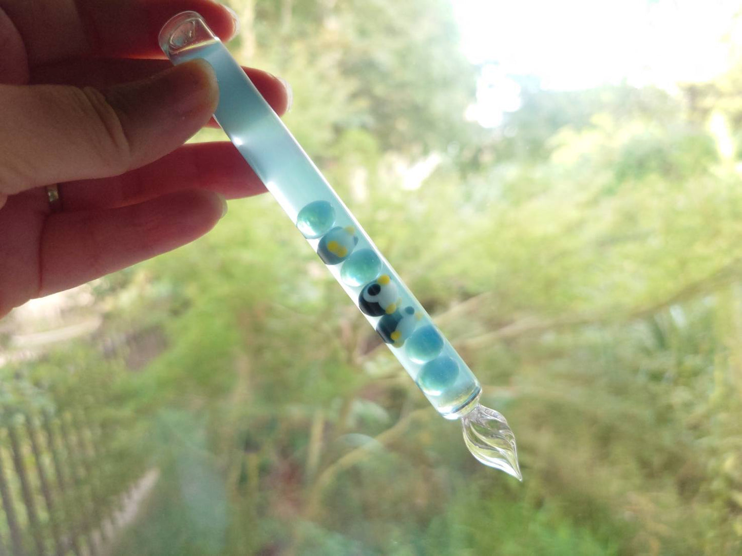 Glass Pen Soda Boba Pen-guin