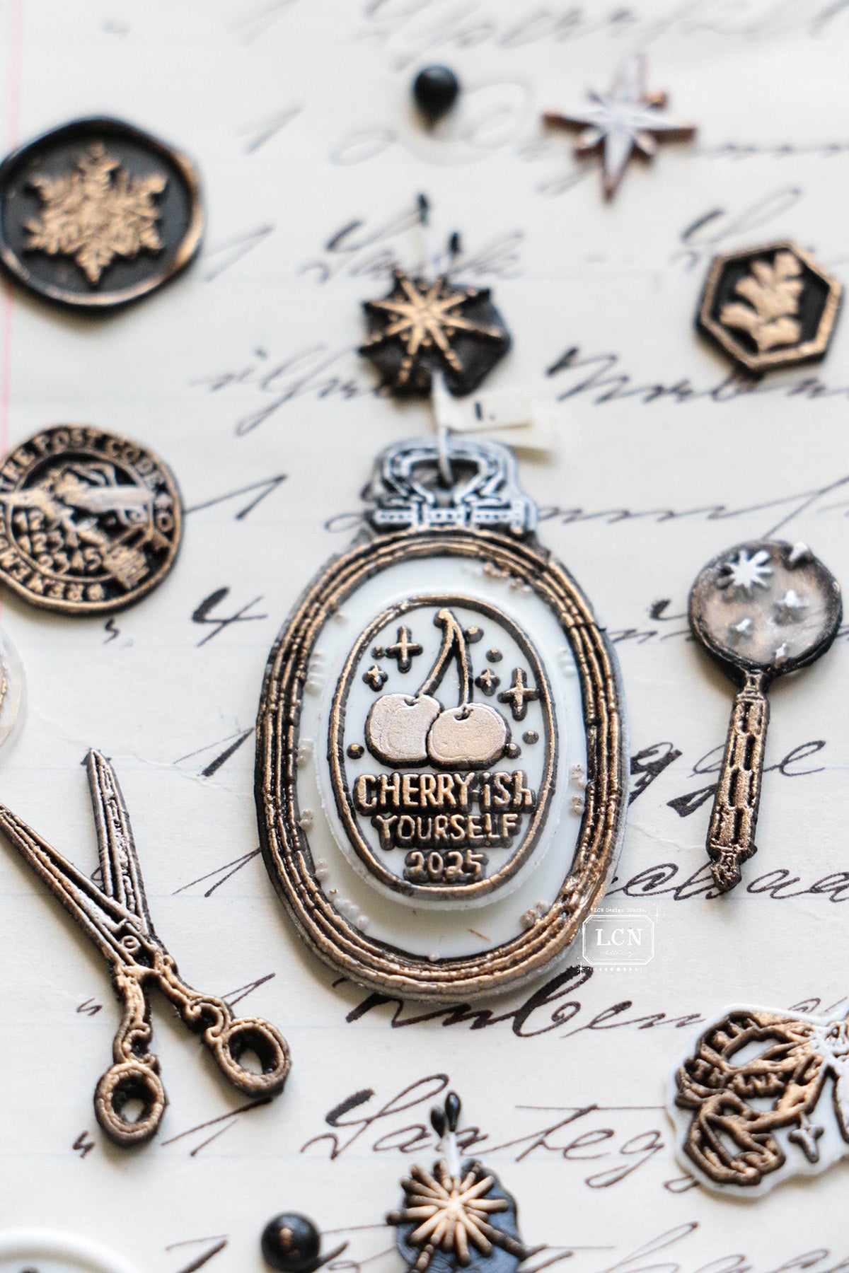 LCN Wax Seal Stamp Set: CHERRY-ish