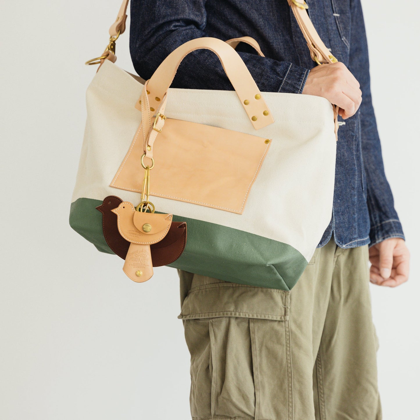 PRE-ORDER: TSL Leather Bird Purse