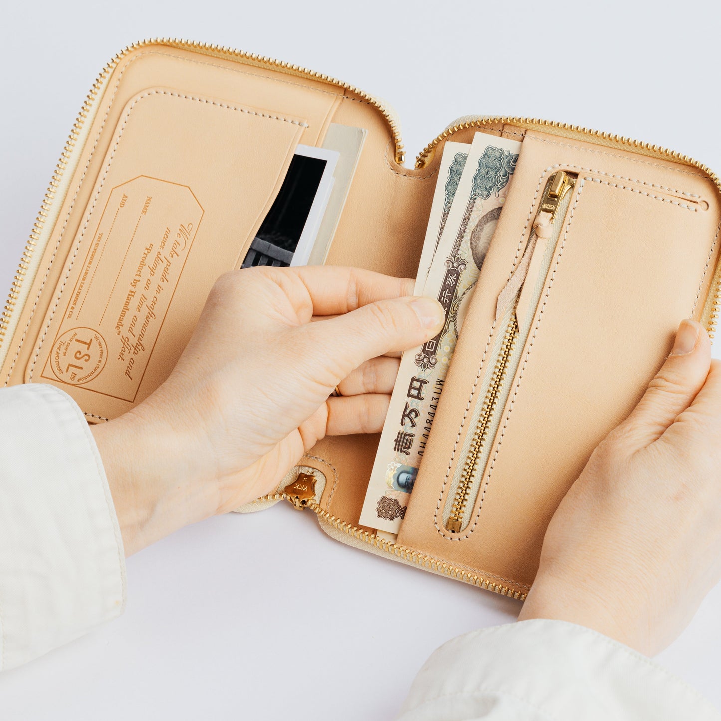 PRE-ORDER: A6 Zip Organizer TSL Stamped Leather