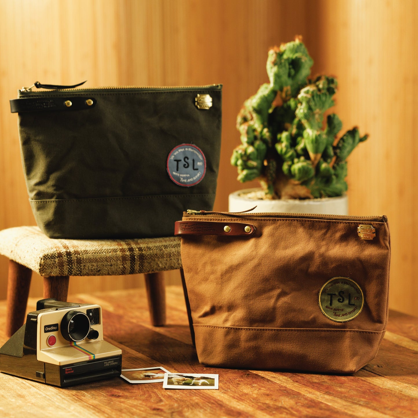PRE-ORDER: TSL Paraffin Canvas Pouch A5 size
