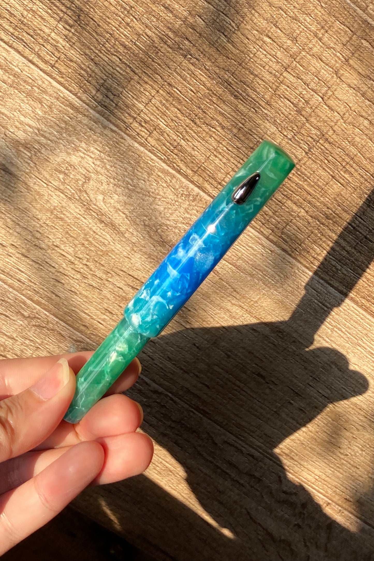 Fine Writing Pencket Fountain Pen: Icicle