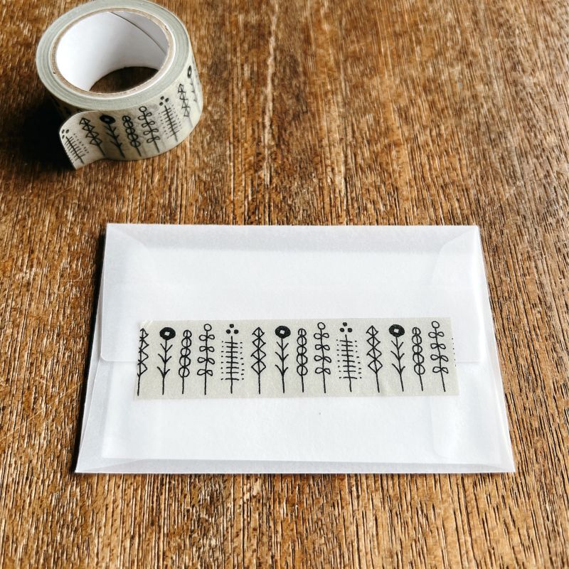 Masking Tape: Shunshun x 水縞 (Mizushima): 花-Hana (Flowers)