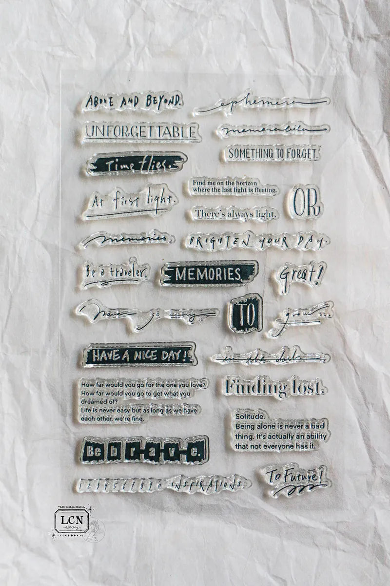 LCN clear stamps: Sentence vol.4
