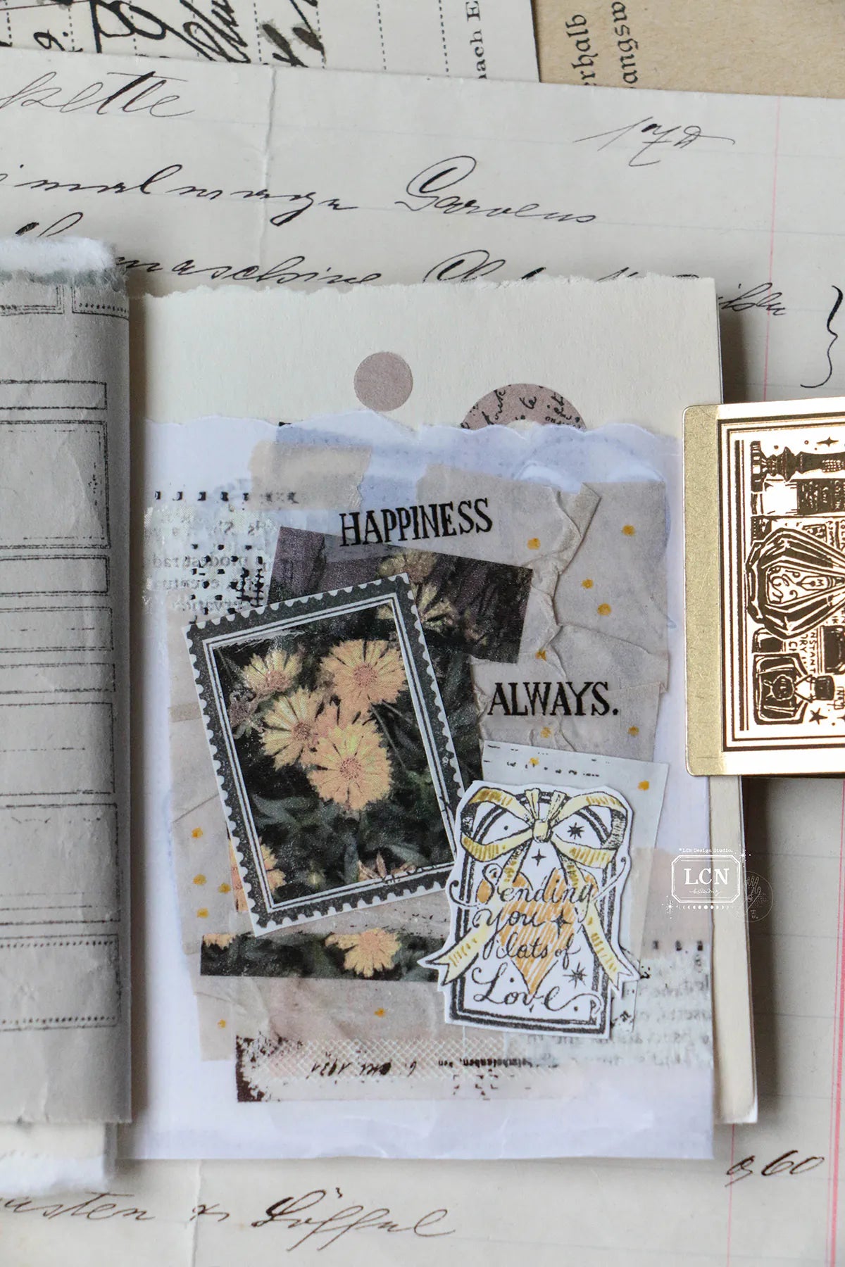 LCN Rubber Stamp: Love