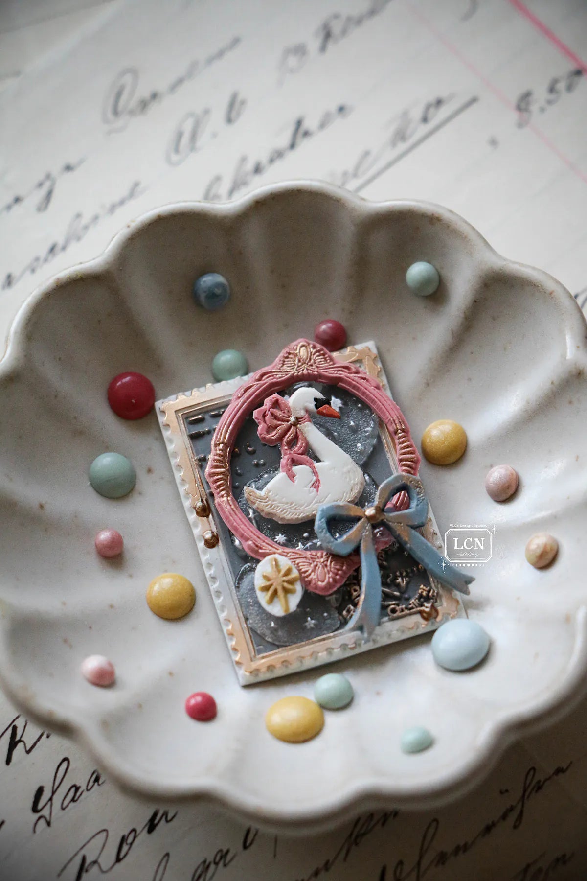 LCN Wax Seal Stamp Set: Swan
