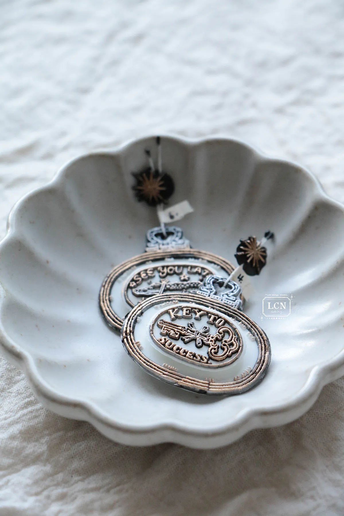 LCN Wax Seal Stamp Set: Key to Success