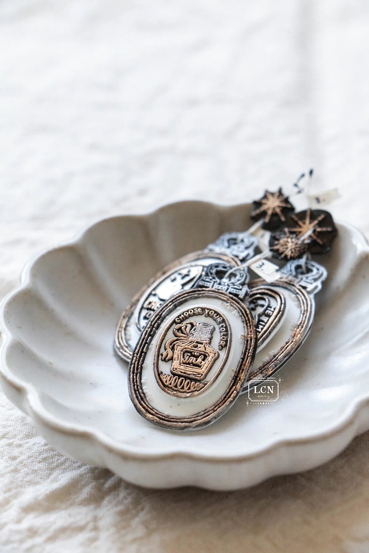 LCN Wax Seal Stamp Set: Ink - Choose Your Color