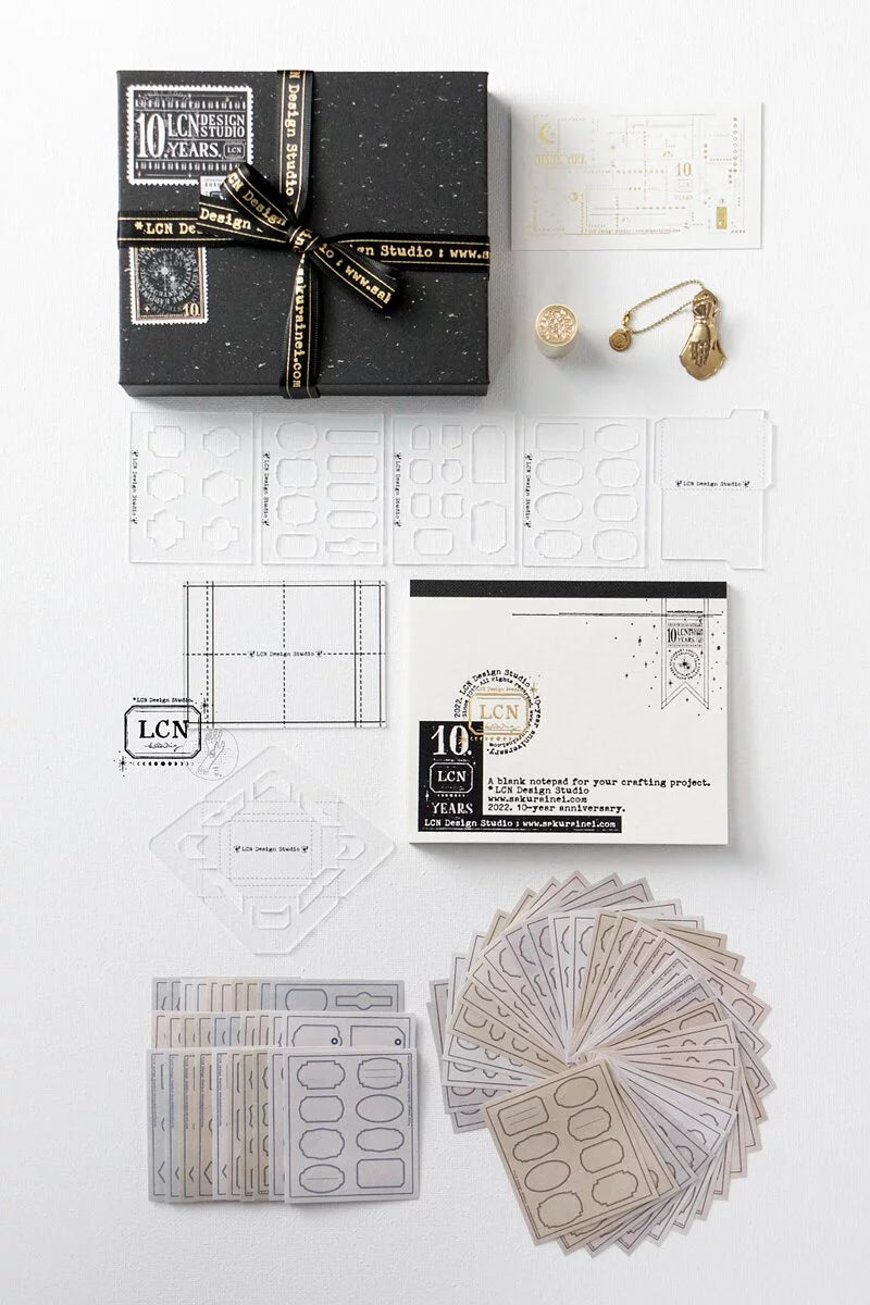 LCN 10th-Anniversary box: for your mini journal