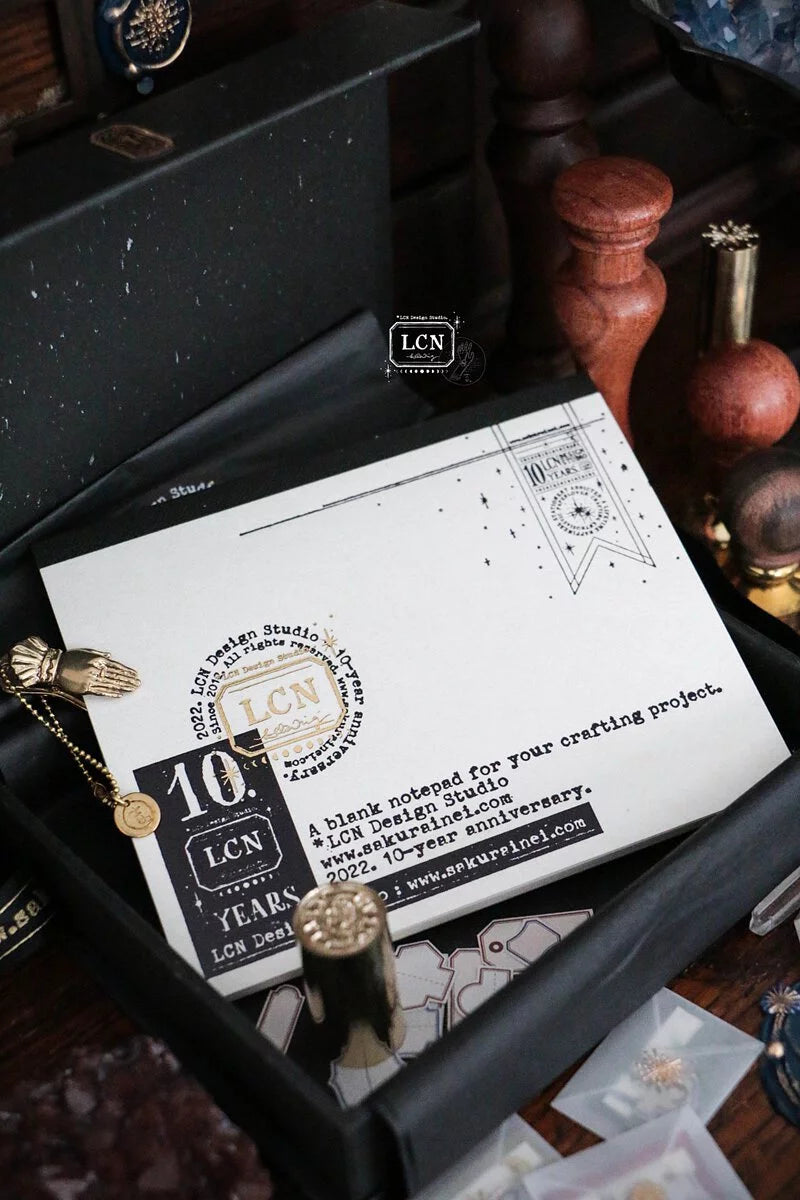 LCN 10th-Anniversary box: for your mini journal