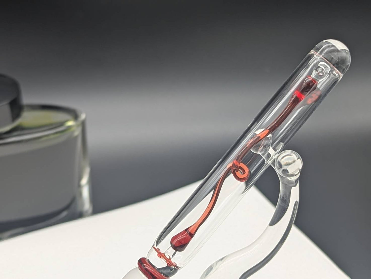 Glass Pen Red Thread Legend