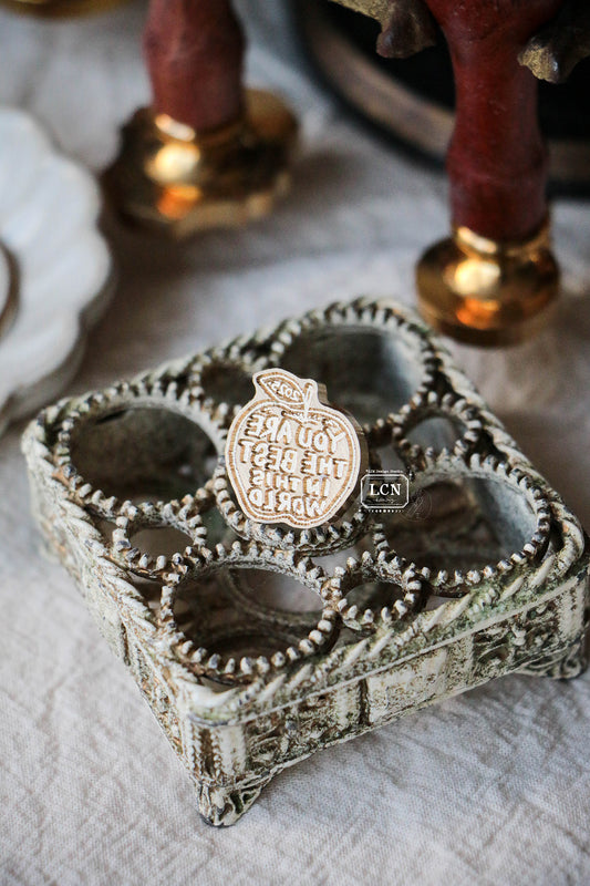 LCN Wax Seal Stamp Set: Apple - You Are The Best