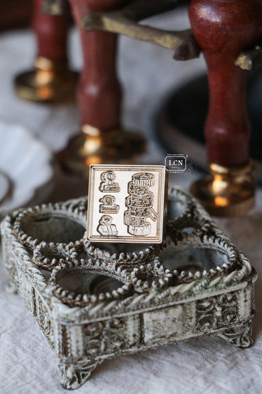 LCN Wax Seal Stamp Set: Stationery Tile 7