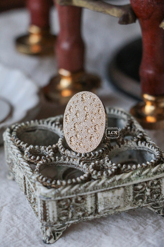 LCN Wax Seal Stamp set: Oval Star: V
