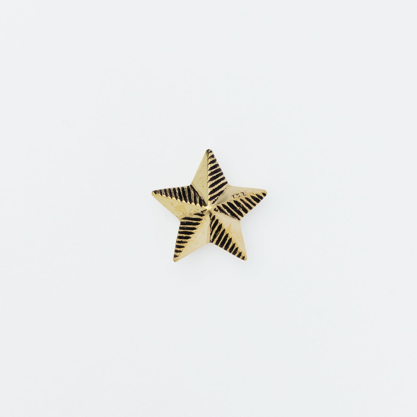 Brass Concho Star