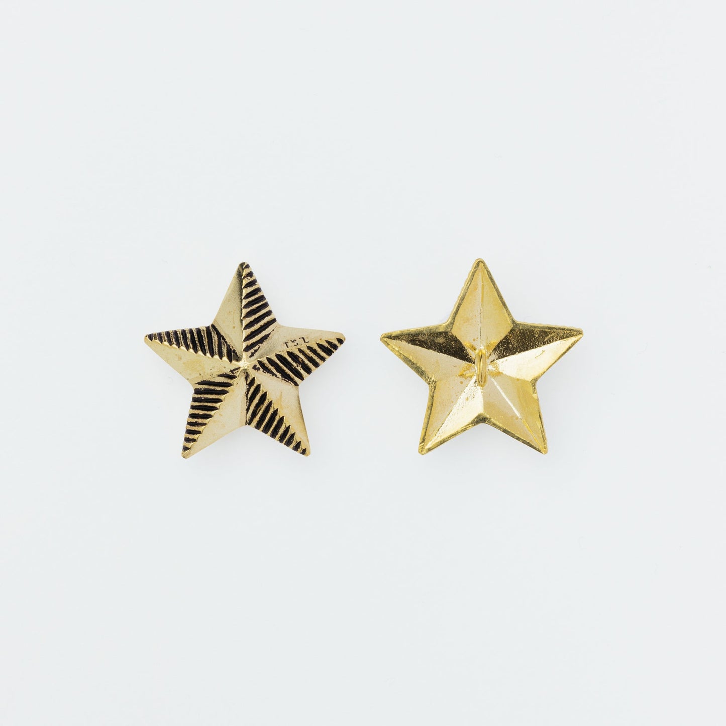 Brass Concho Star