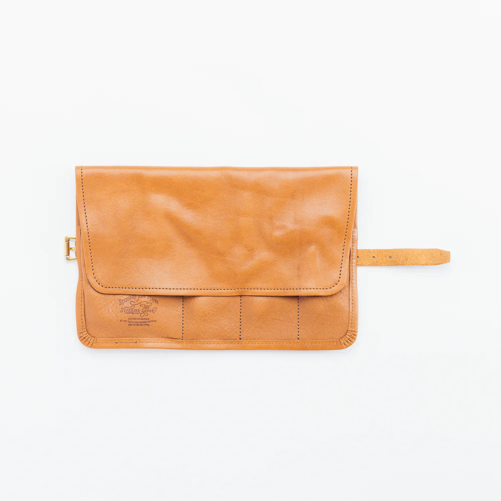 PRE-ORDER: TSL Leather roll pen case