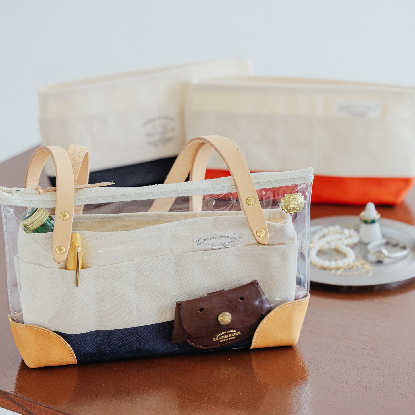 PRE-ORDER: CUSTOMIZABLE: TSL See through shoulder bag