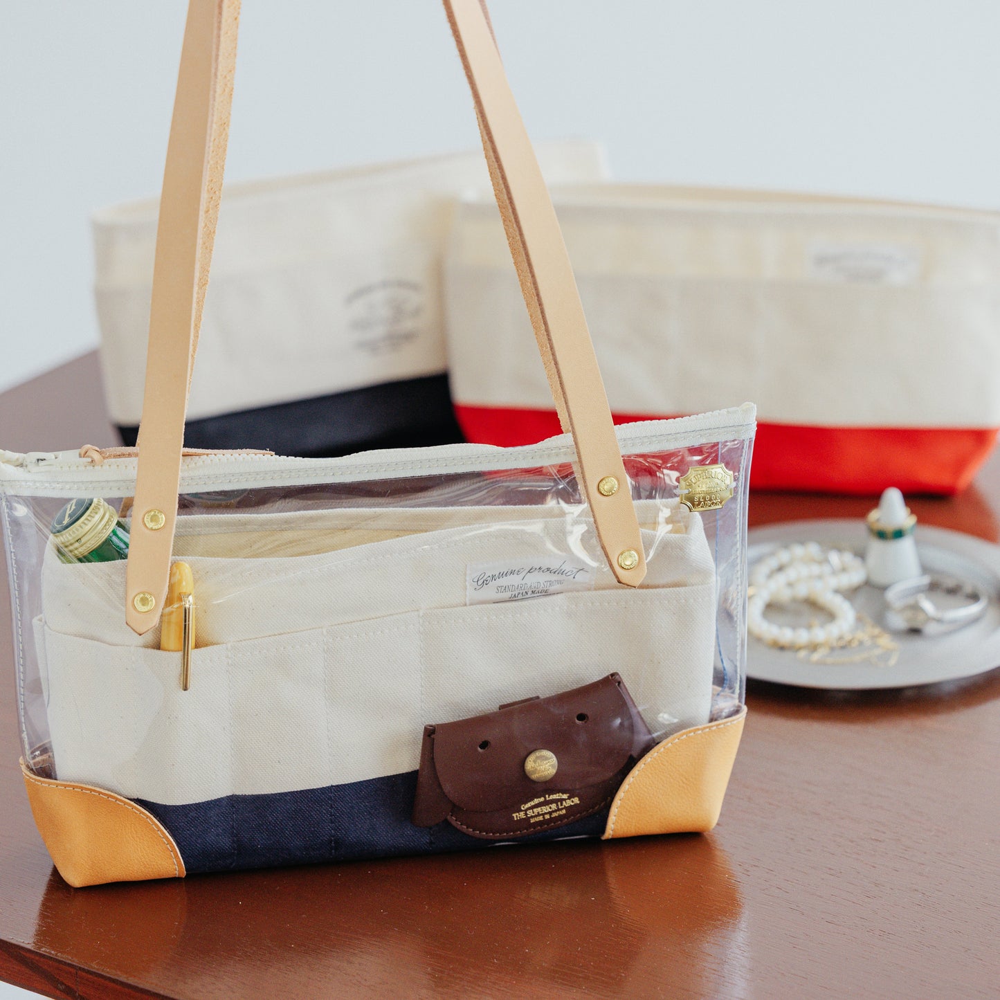 PRE-ORDER: CUSTOMIZABLE: TSL See through shoulder bag