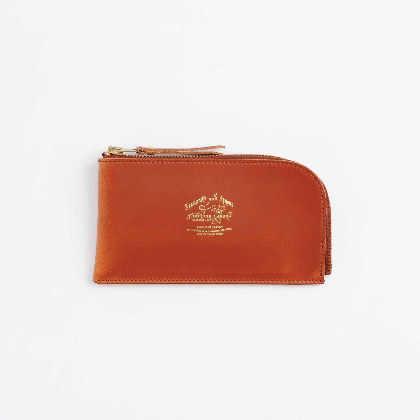 PRE-ORDER: TSL Pull-up leather Zip Purse L size