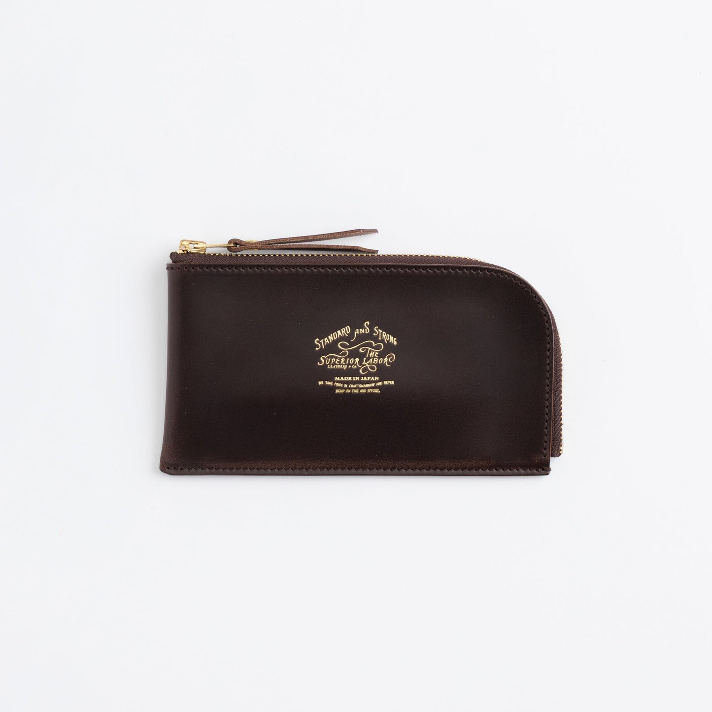 PRE-ORDER: TSL Pull-up leather Zip Purse L size