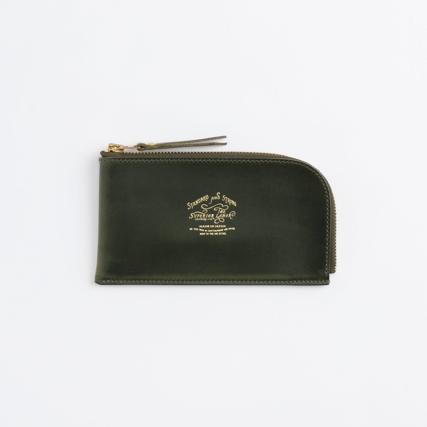 PRE-ORDER: TSL Pull-up leather Zip Purse L size