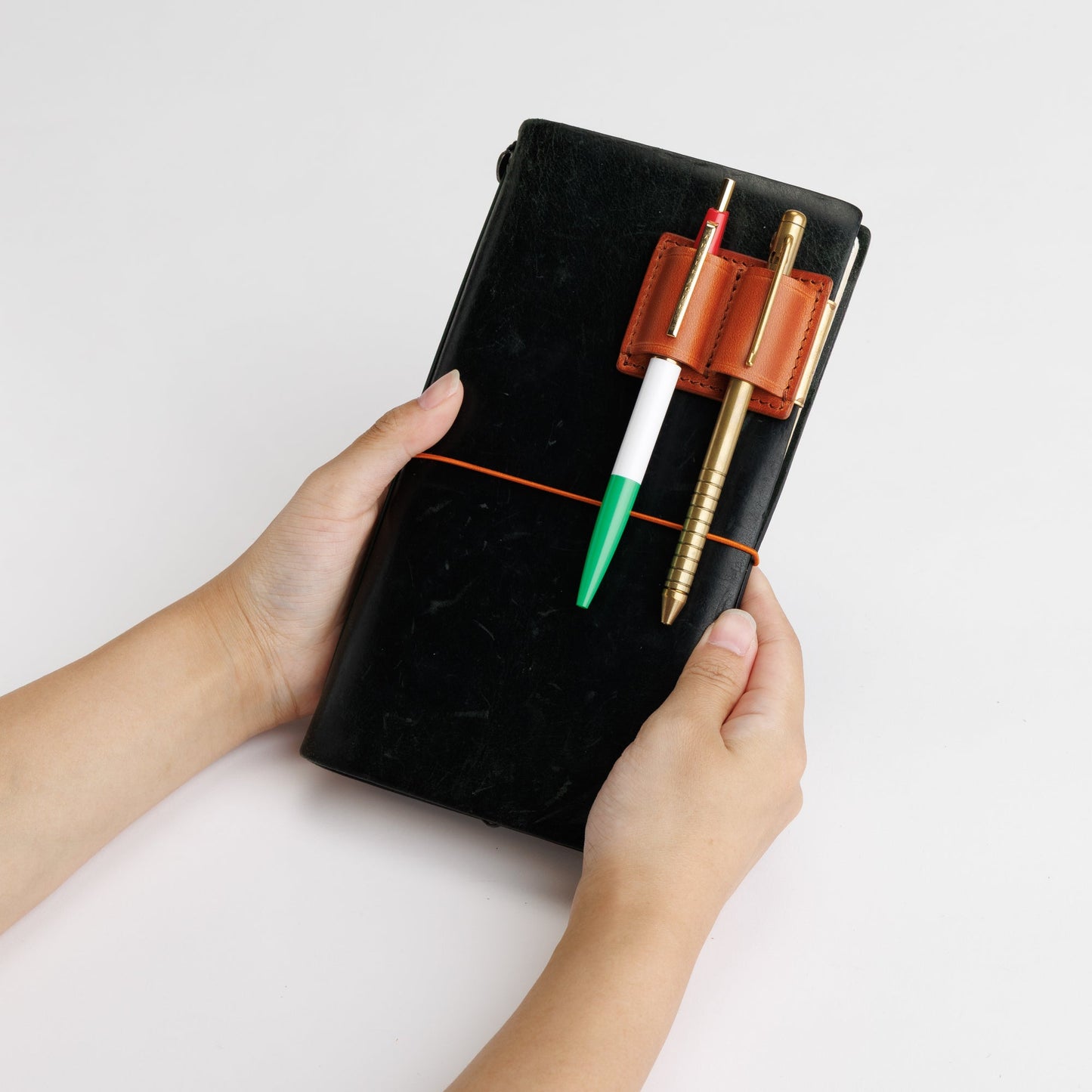 PREORDER: TSL 2026 Summer Clip Pen Holder pull-up leather