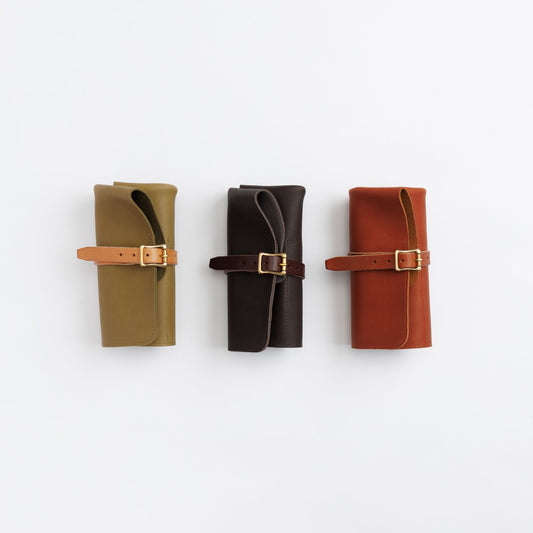 PRE-ORDER: TSL 2026 Summer Leather roll pen case