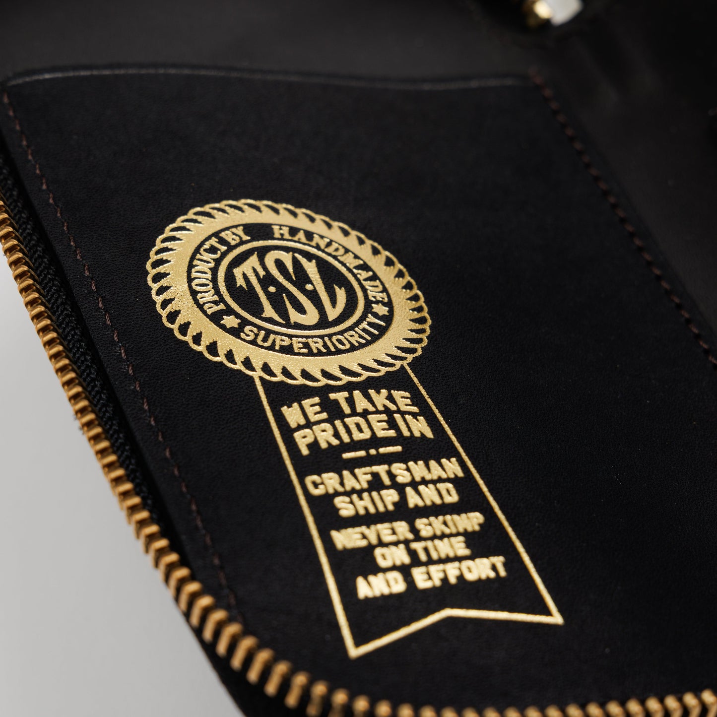 PRE-ORDER: TSL Oil Leather Zip Pen Case
