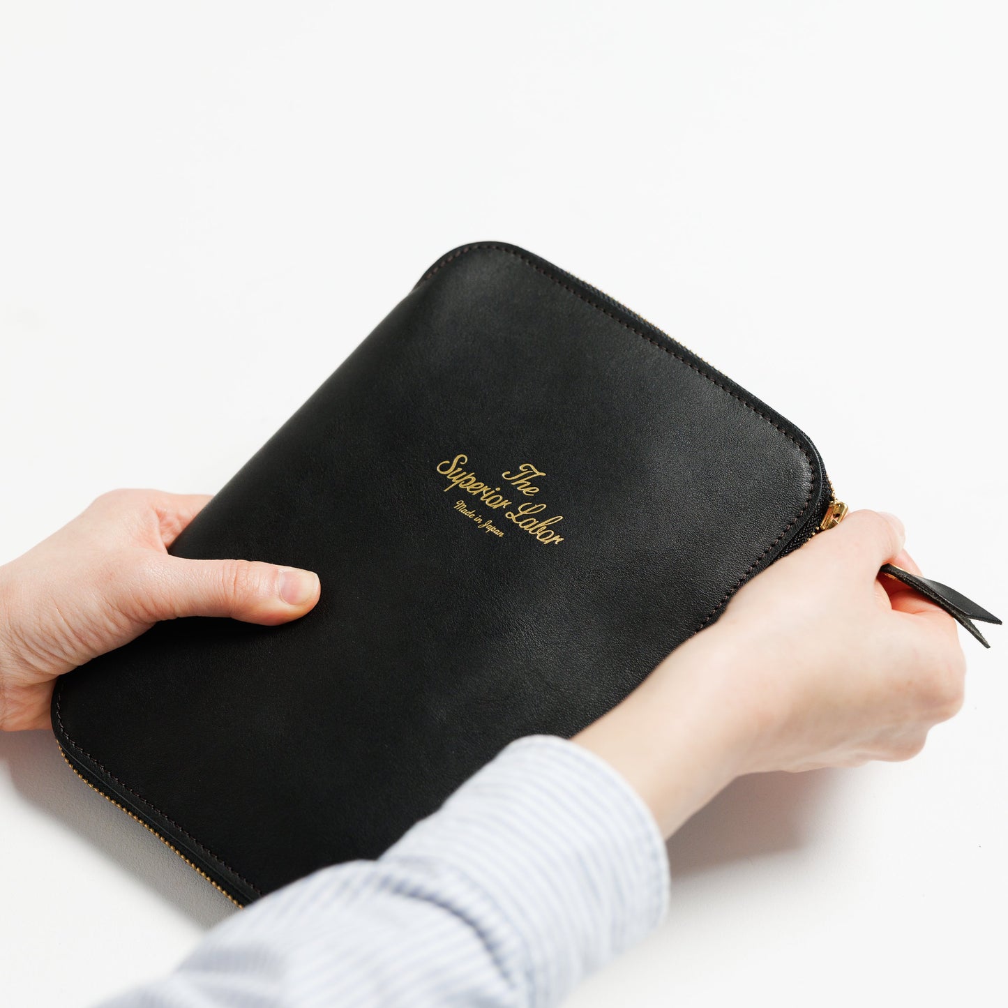 PRE-ORDER: TSL A5 Oil Leather Zip Organizer