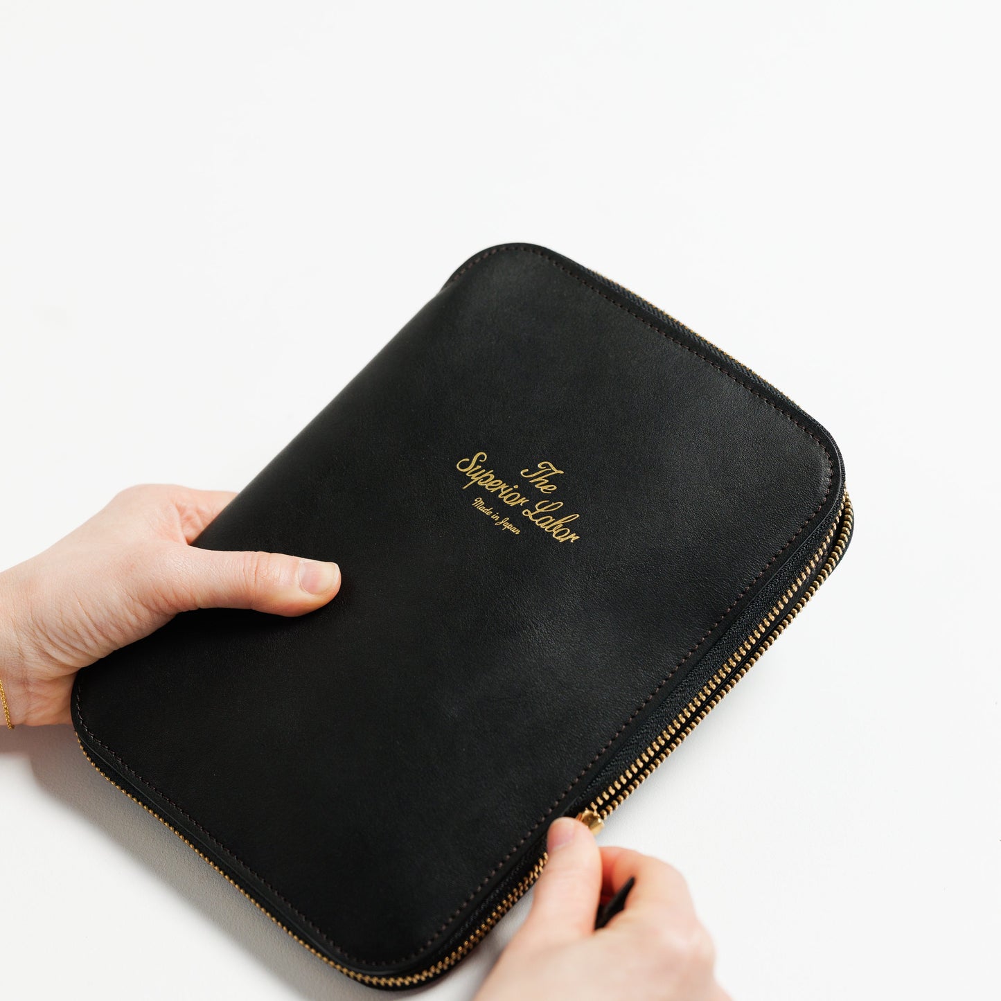 PRE-ORDER: TSL A5 Oil Leather Zip Organizer