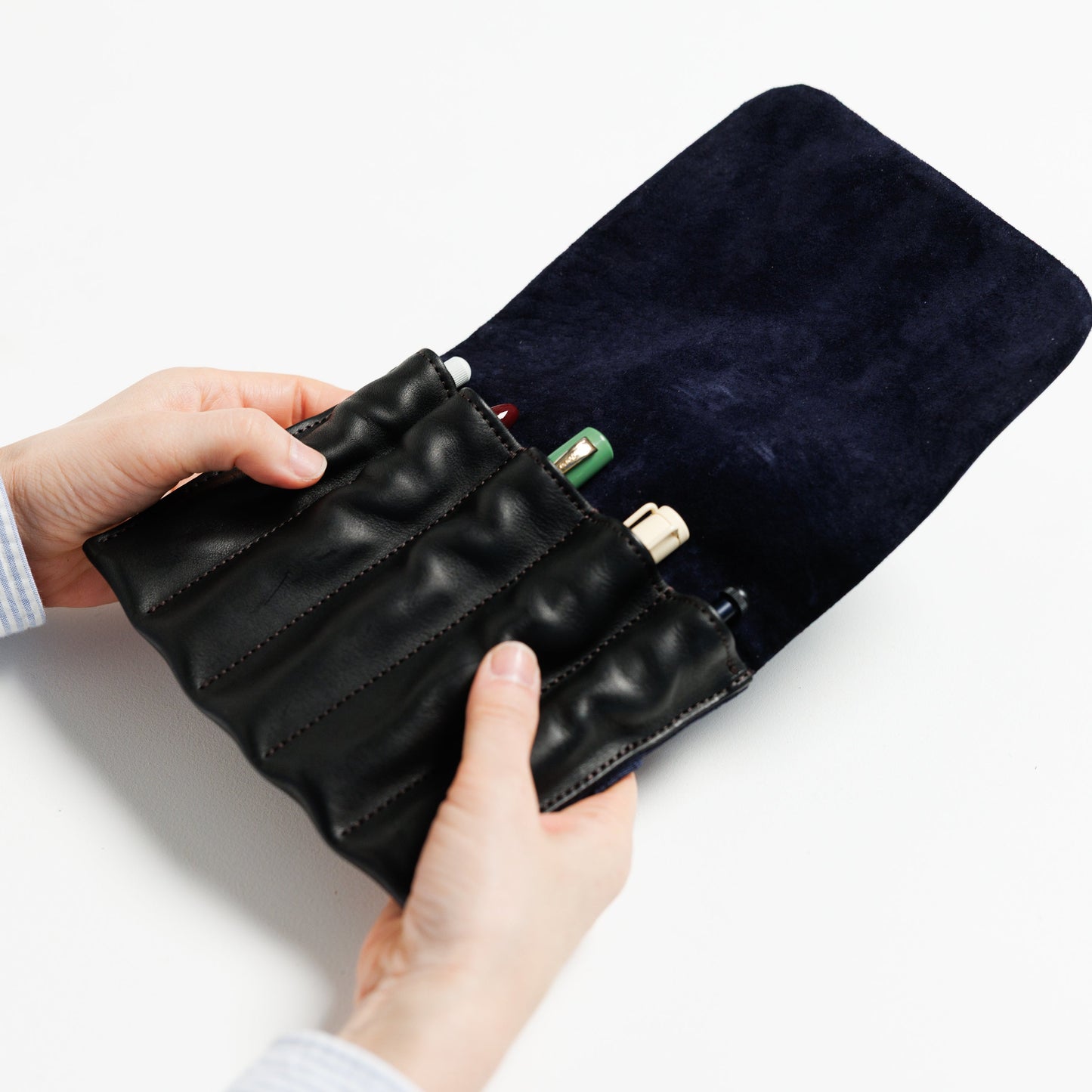PRE-ORDER: TSL Oil Leather The Five Pen Case