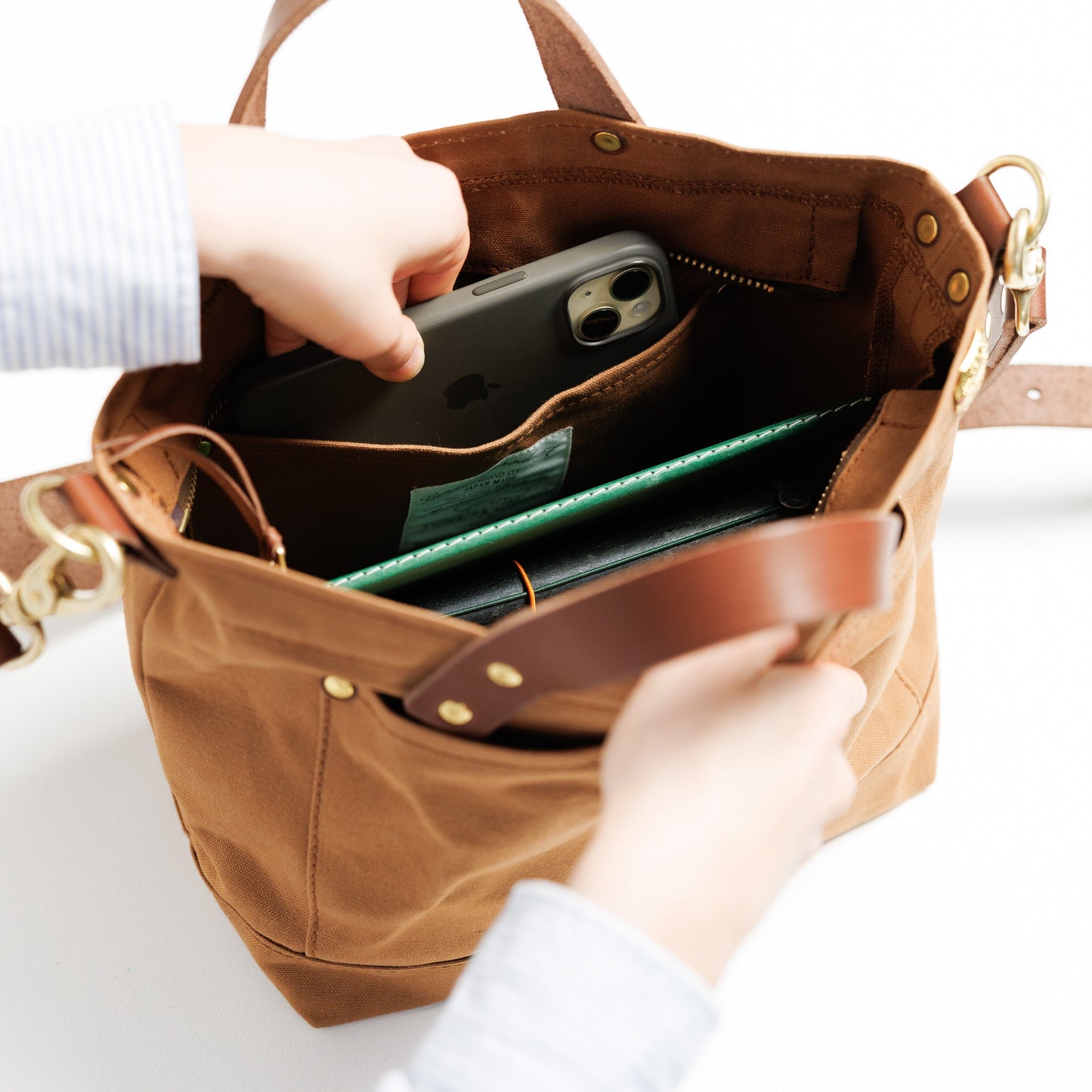 PRE-ORDER: TSL Paraffin Canvas Shoulder Bag