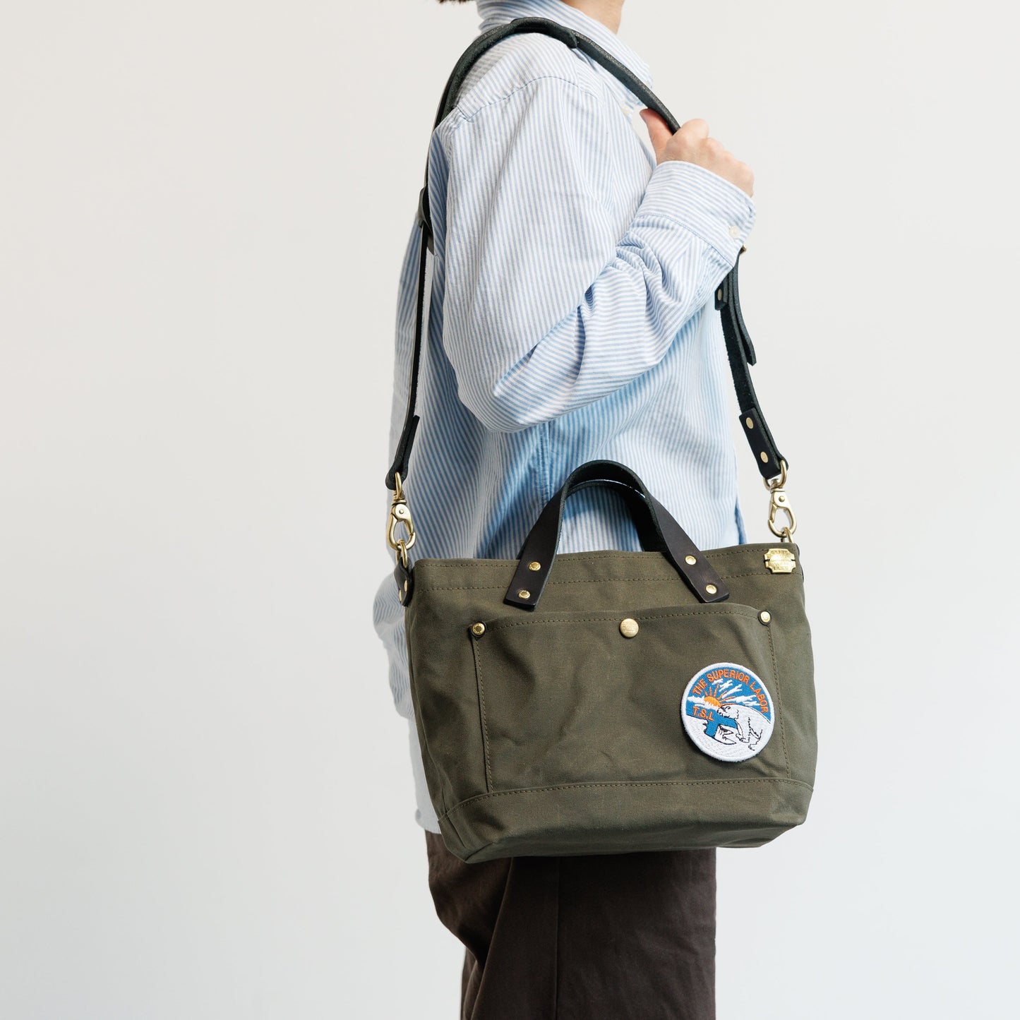PRE-ORDER: TSL Paraffin Canvas Shoulder Bag