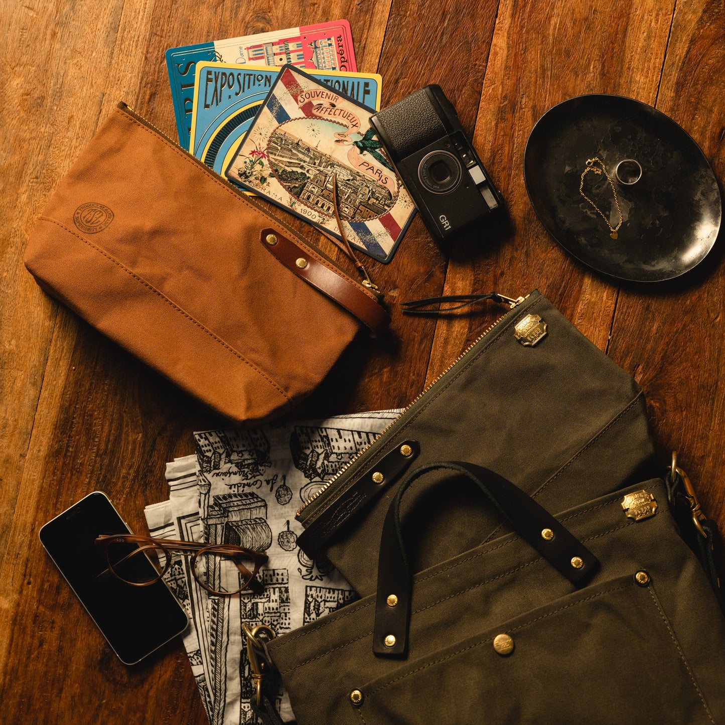 PRE-ORDER: TSL Paraffin Canvas Pouch #03
