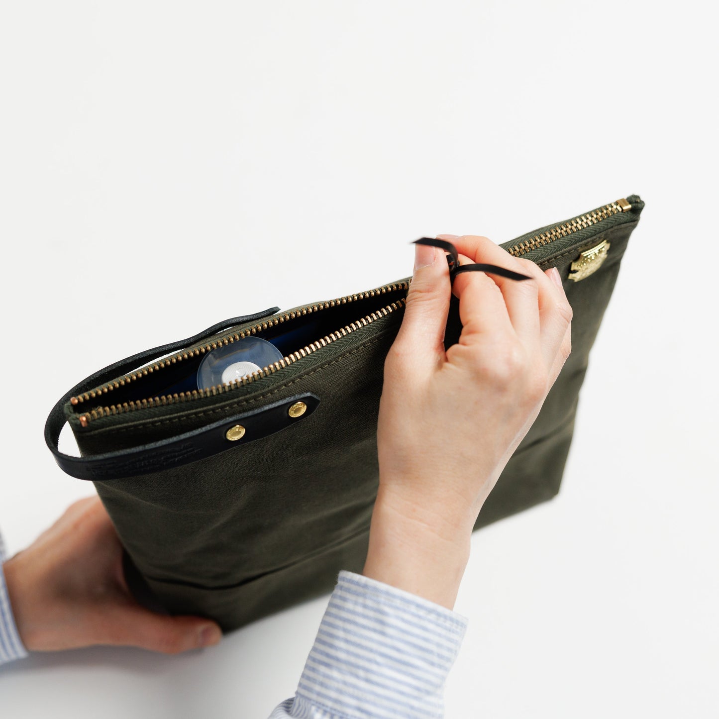 PRE-ORDER: TSL Paraffin Canvas Pouch A5 size