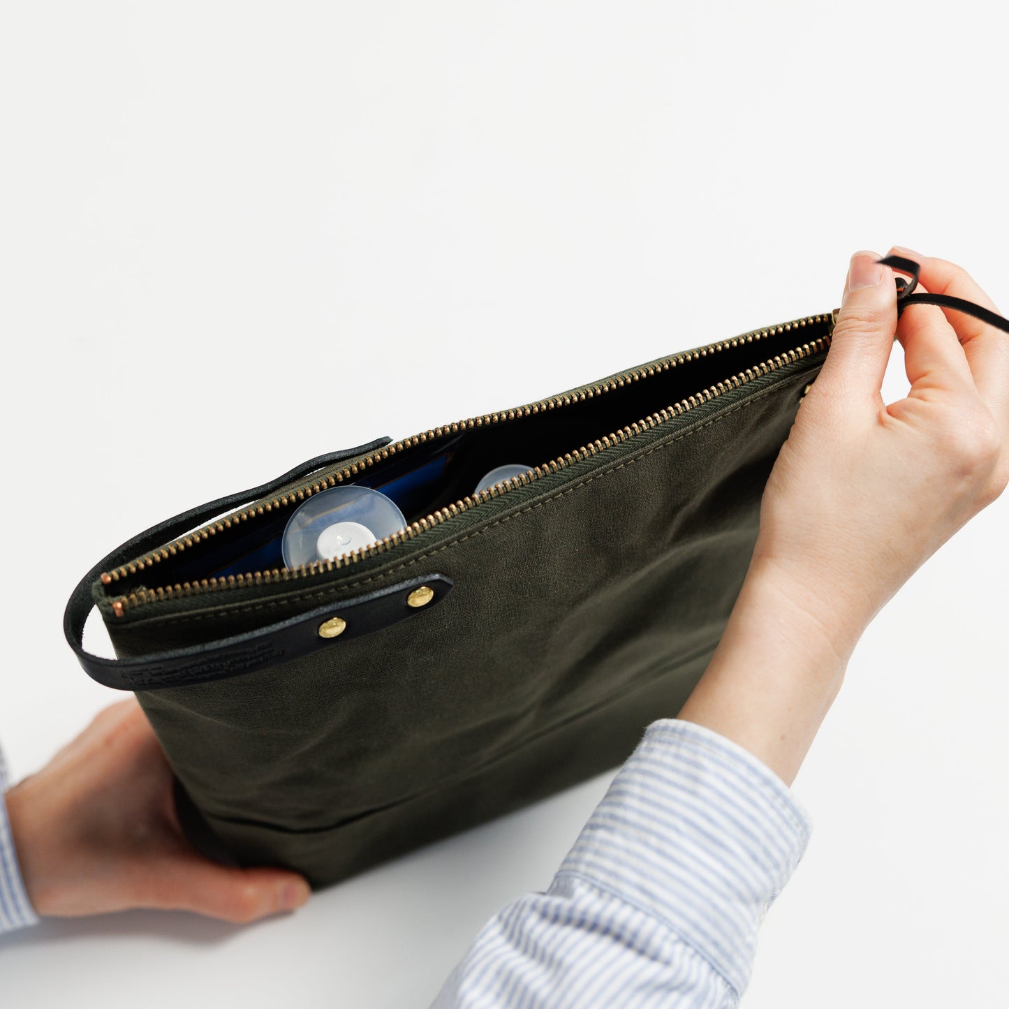 PRE-ORDER: TSL Paraffin Canvas Pouch A5 size