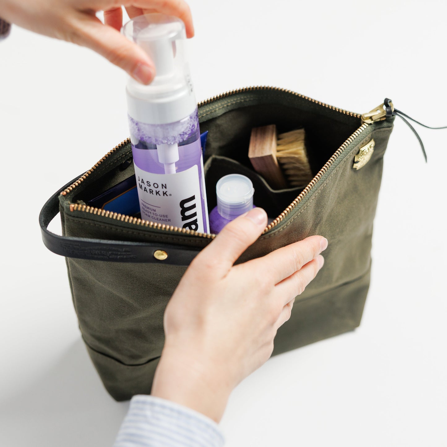 PRE-ORDER: TSL Paraffin Canvas Pouch A5 size