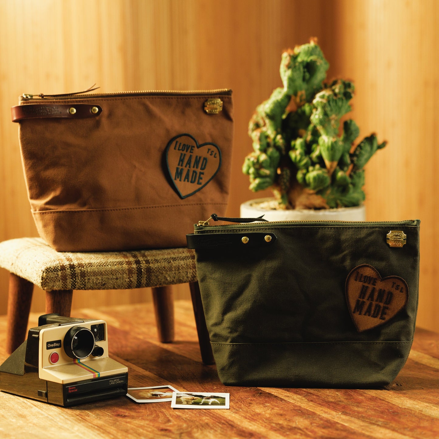 PRE-ORDER: TSL Paraffin Canvas Pouch A5 size