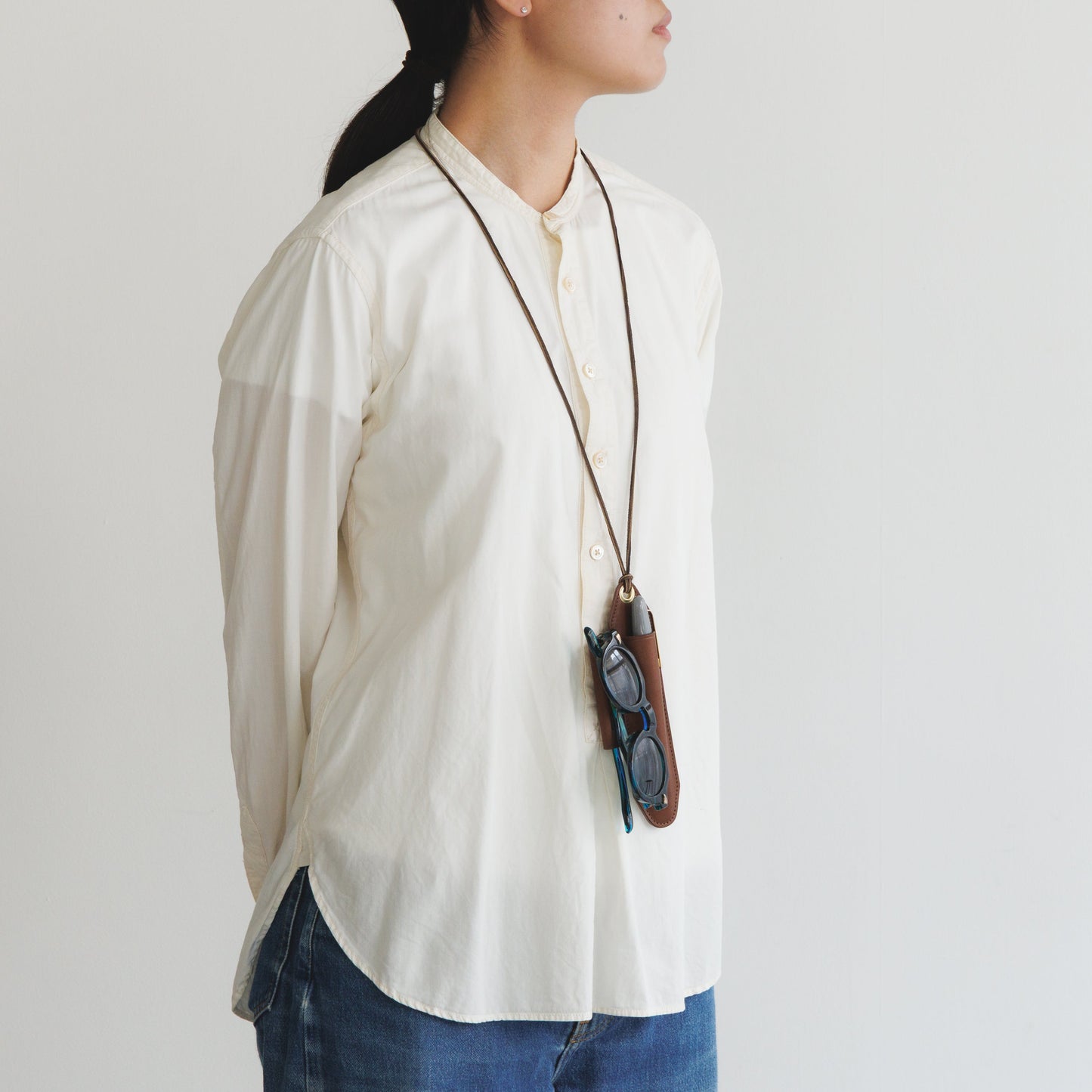 PRE-ORDER: TSL Tochigi Leather Pen & Glasses Holder