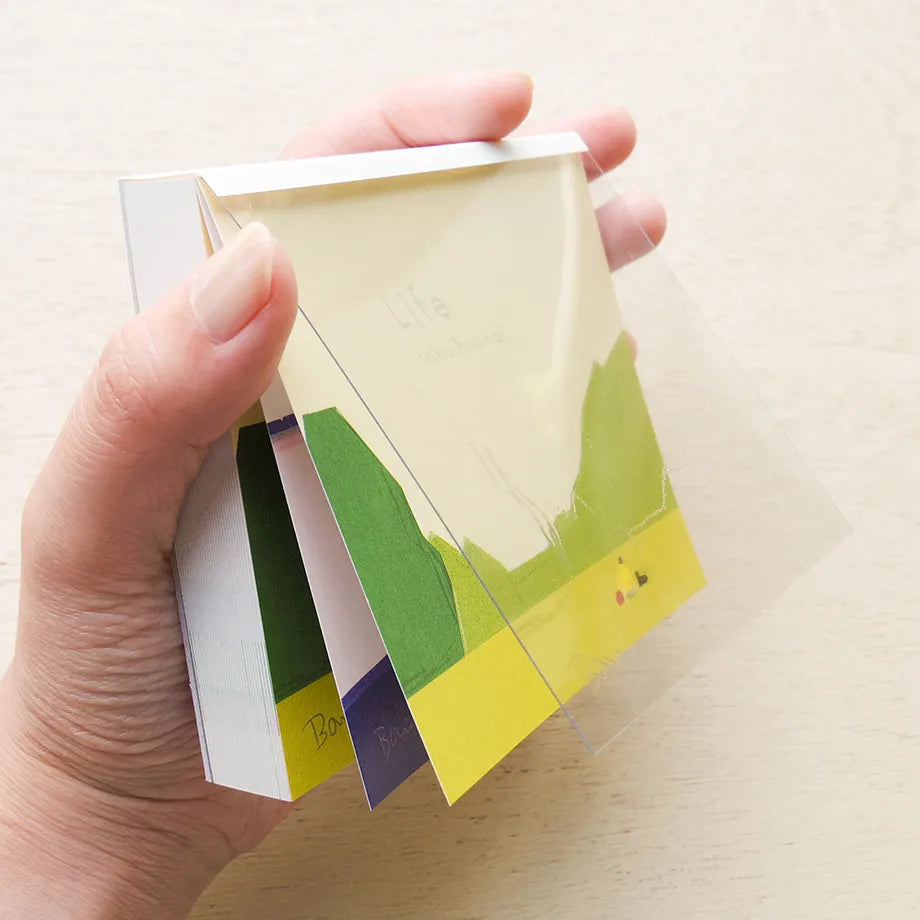 Cozyca products: Taku Bannai: Memo Pad - LIFE