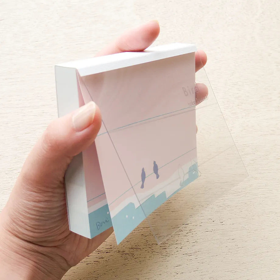 Cozyca products: Taku Bannai: Memo Pad - BIRD