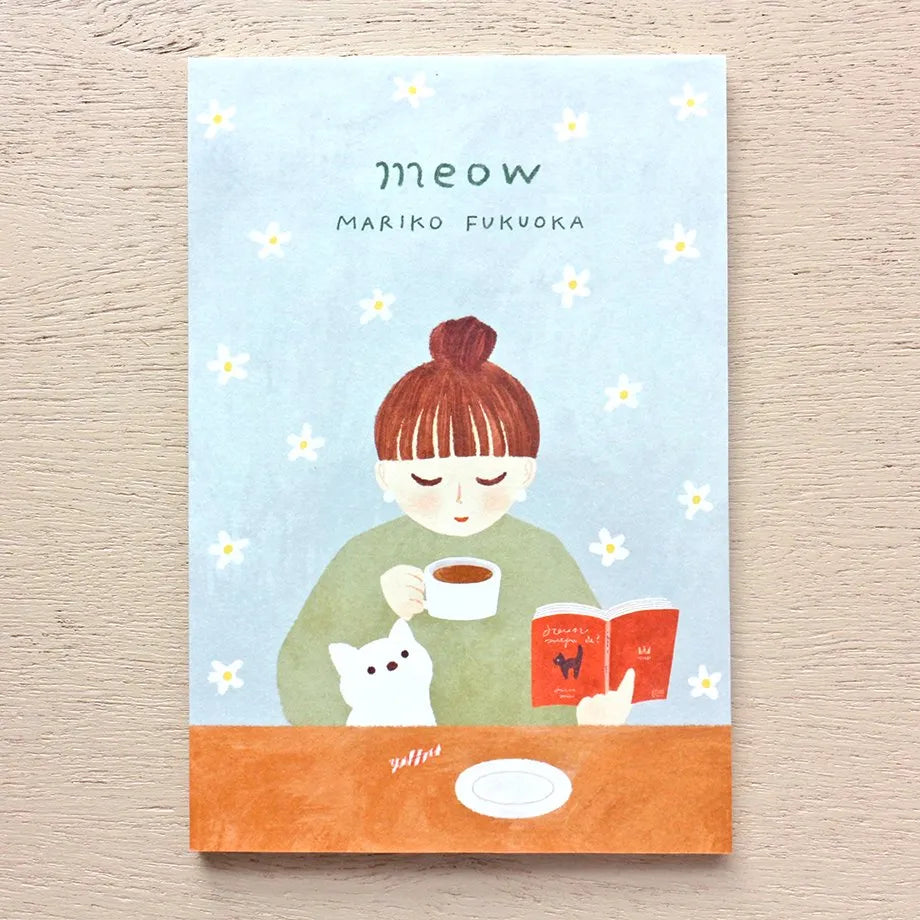 Cozyca products: Mariko Fukuoka: Postcard Set - meow