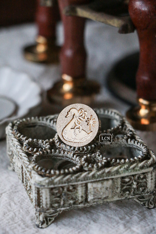 LCN Wax Seal Stamp Set: Swan