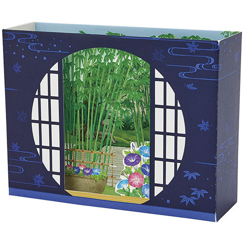 Greeting Card: Bamboo Window