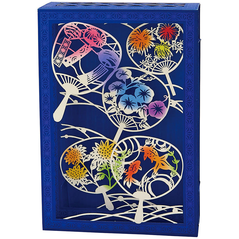 Sanrio Greeting Card: Japanese Round Paper Fan