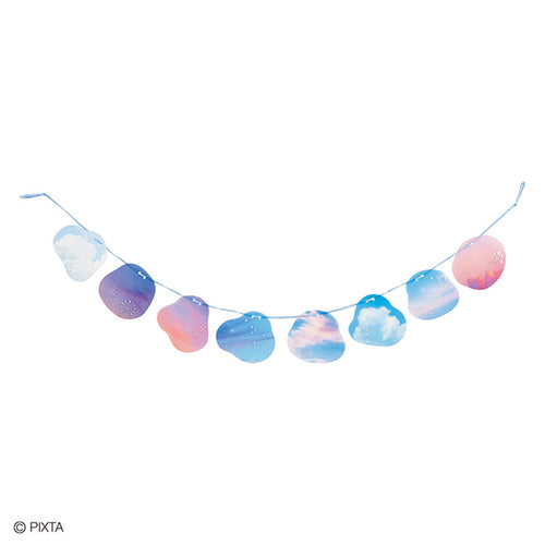 Sanrio Greeting Card: Sky garland