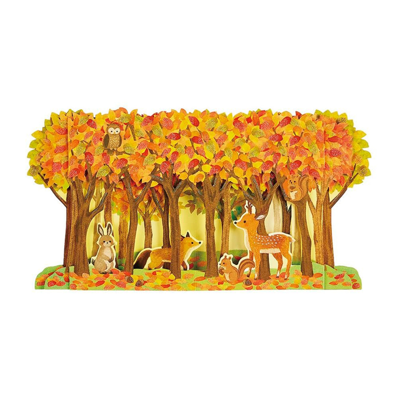 Greeting Card: A Forest of Animals