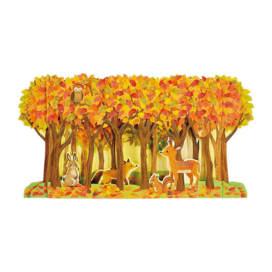 Greeting Card: A Forest of Animals