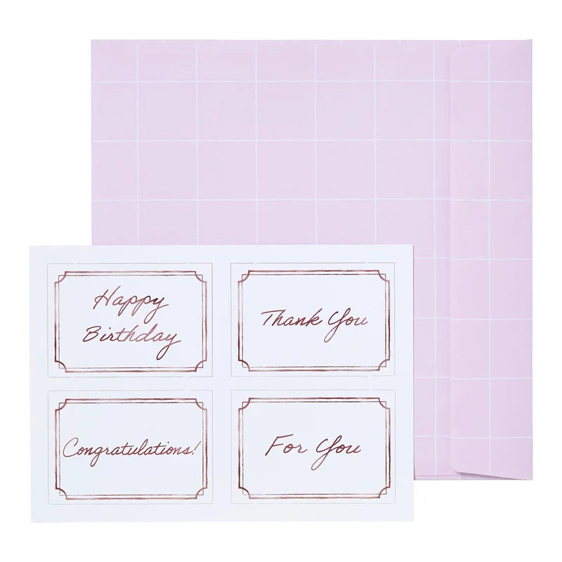 Sanrio Greeting Card: Autumn Flower Bouquet